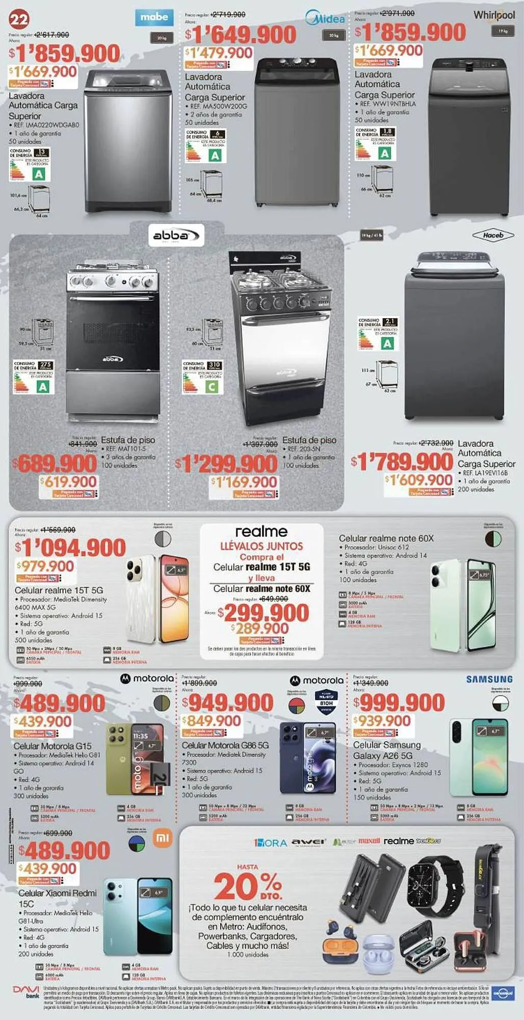 Catalogo de Catálogo Metro 16 de febrero al 1 de marzo 2026 - Pag 22