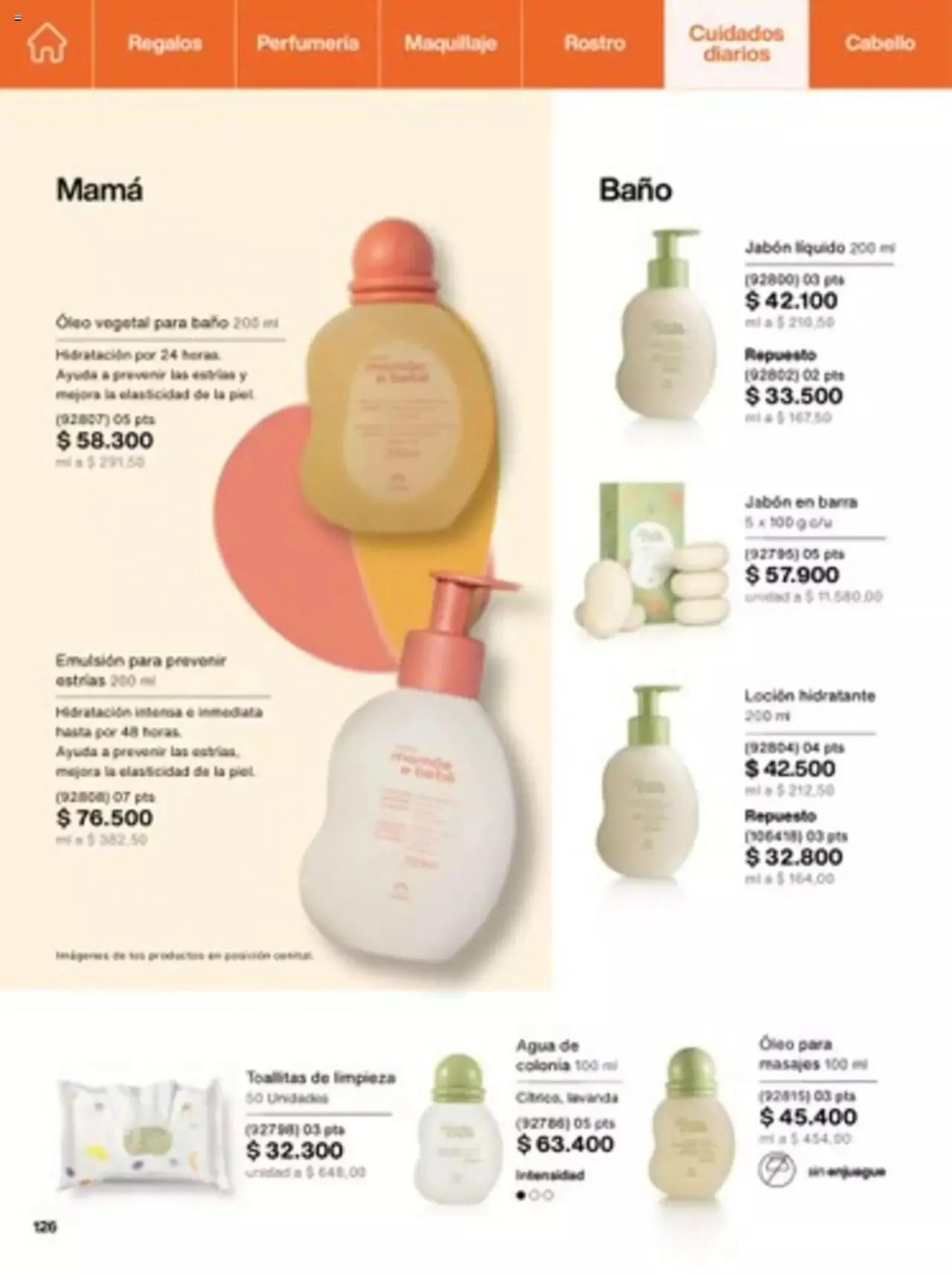 Catalogo de Natura - C14 Nueva Bruma Hidra Fix y Primer Facial FPS 40 1 de octubre al 31 de diciembre 2023 - Pag 126