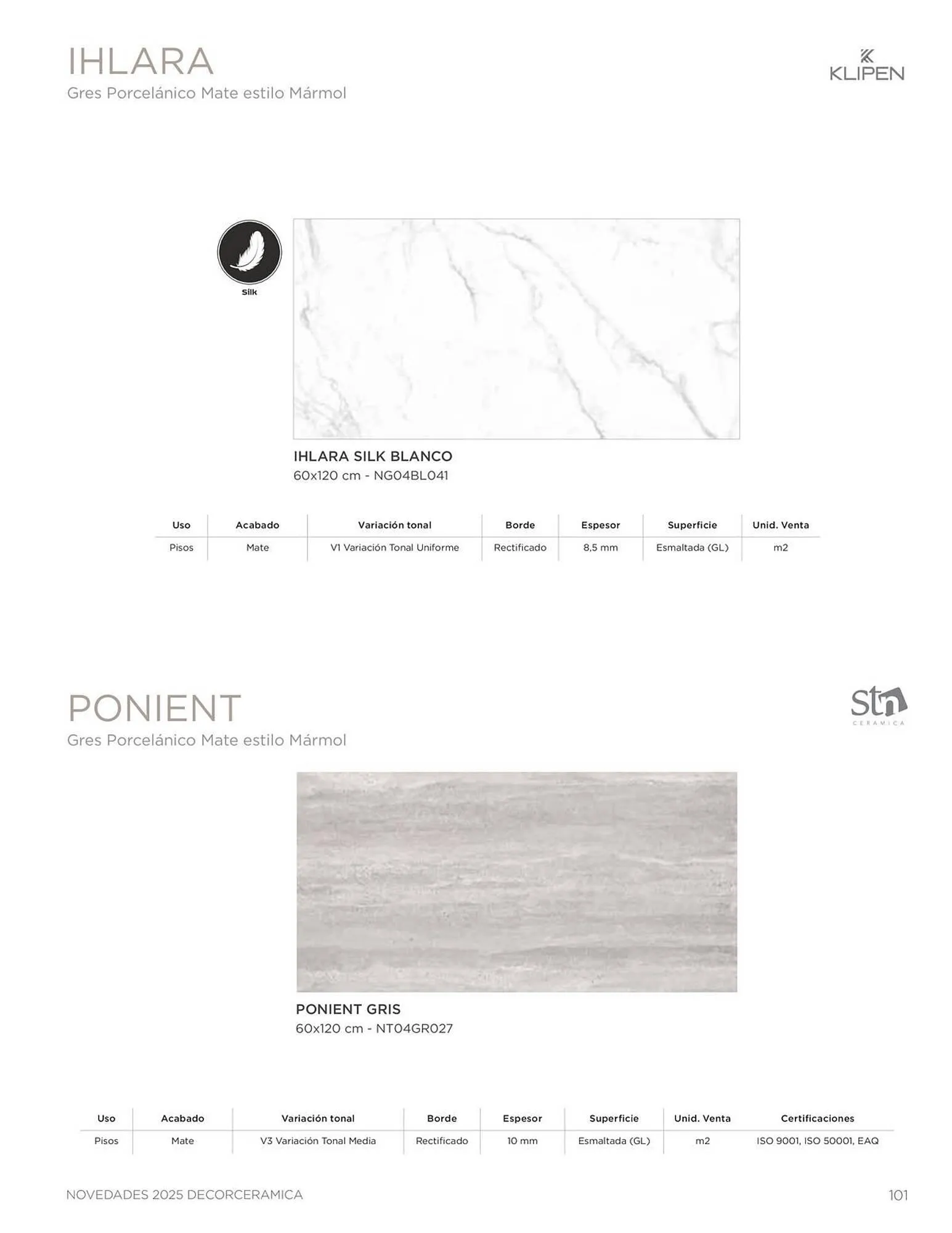 Catalogo de Catálogo Decorceramica 9 de diciembre al 31 de diciembre 2025 - Pag 101