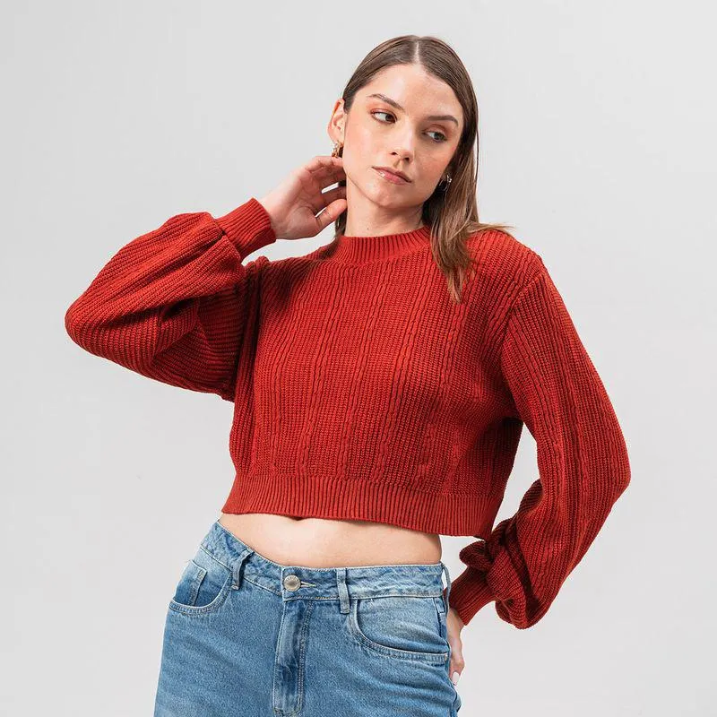 Sueter Tejido Manga Larga Dandole