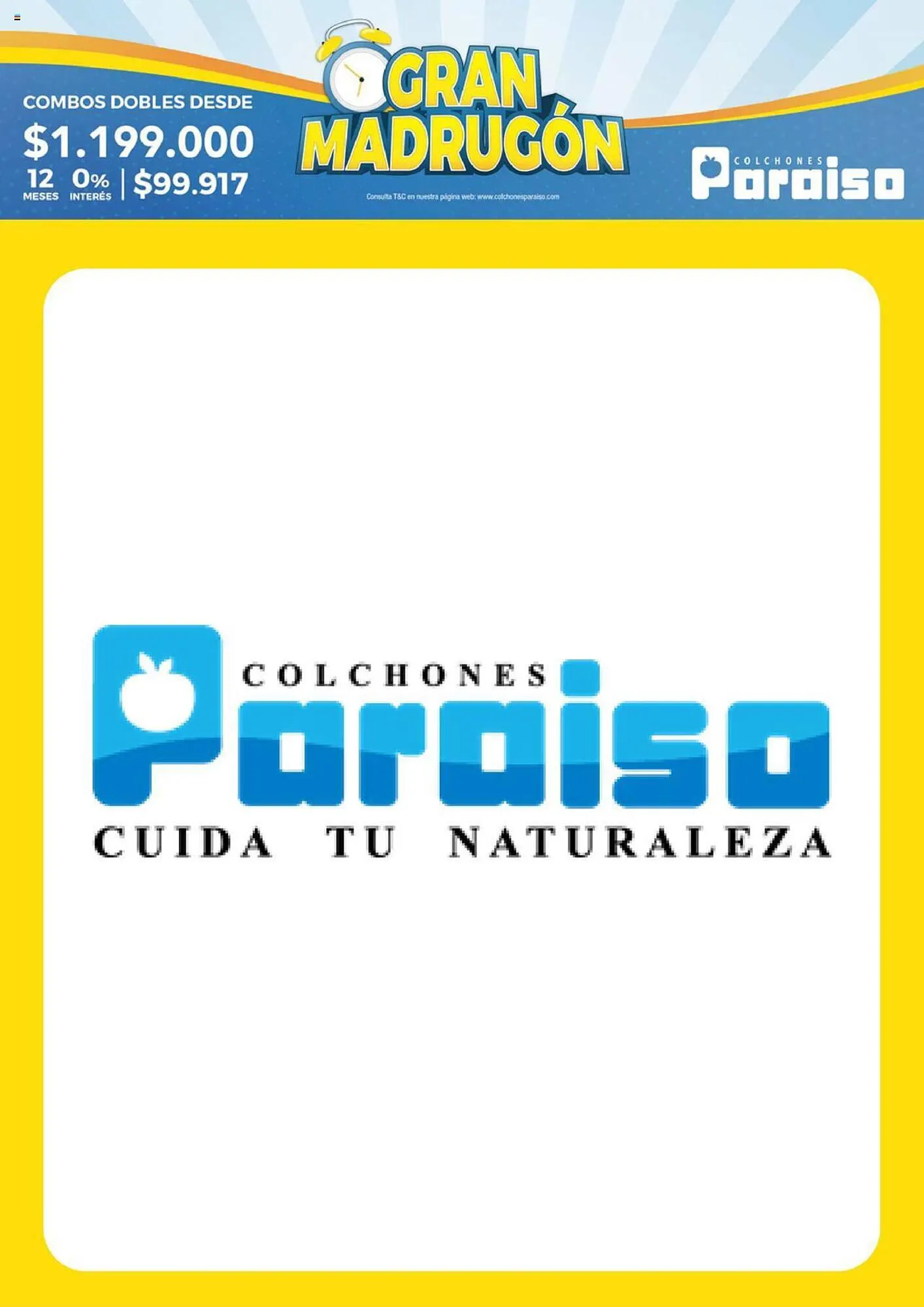 Catálogo Colchones Paraiso - 1