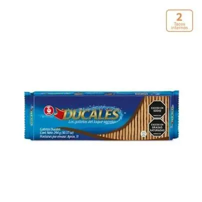 Galletas Ducales x 294g x 2 Tacos Internos