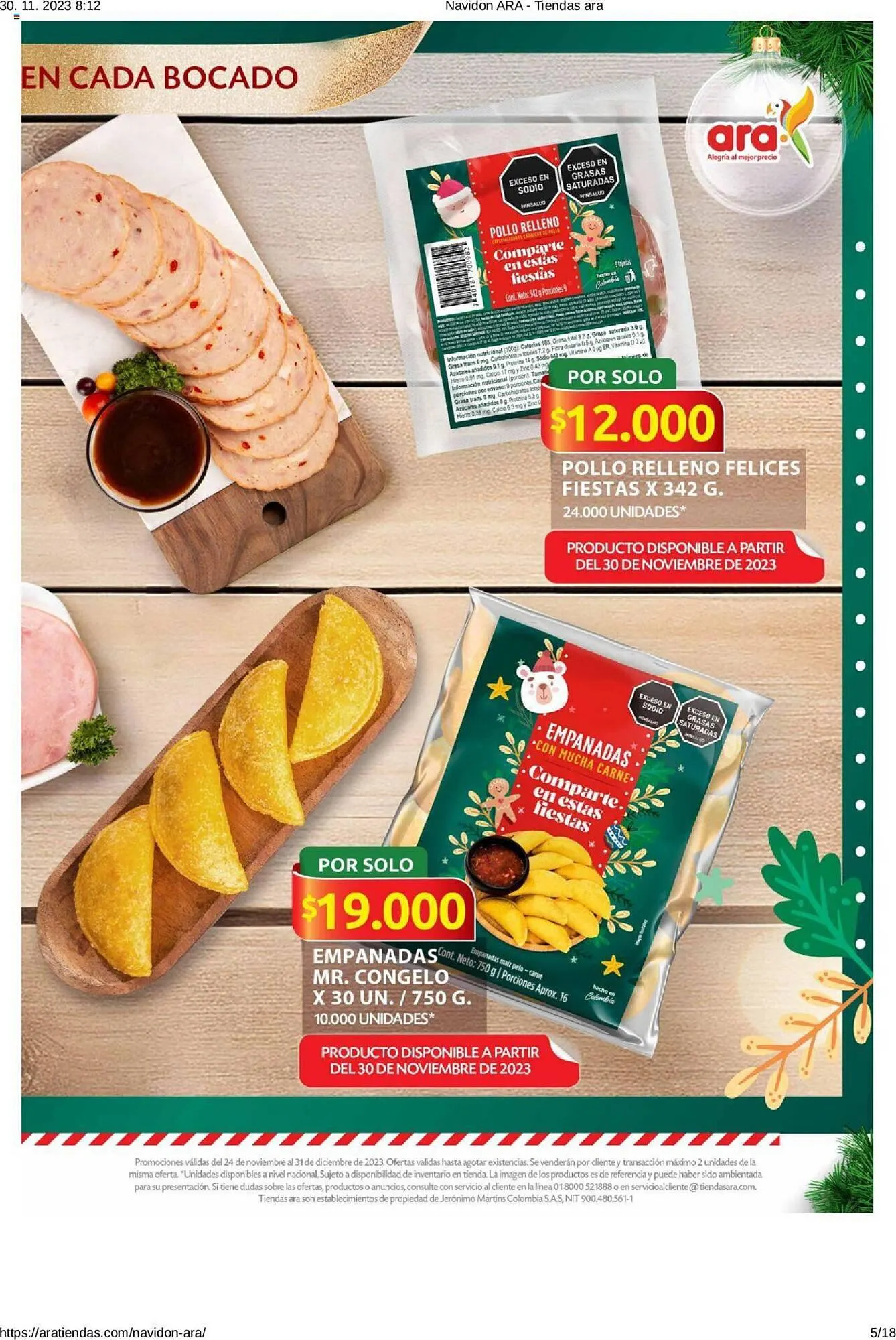 Catalogo de Catálogo Ara 24 de noviembre al 31 de diciembre 2023 - Pag 5