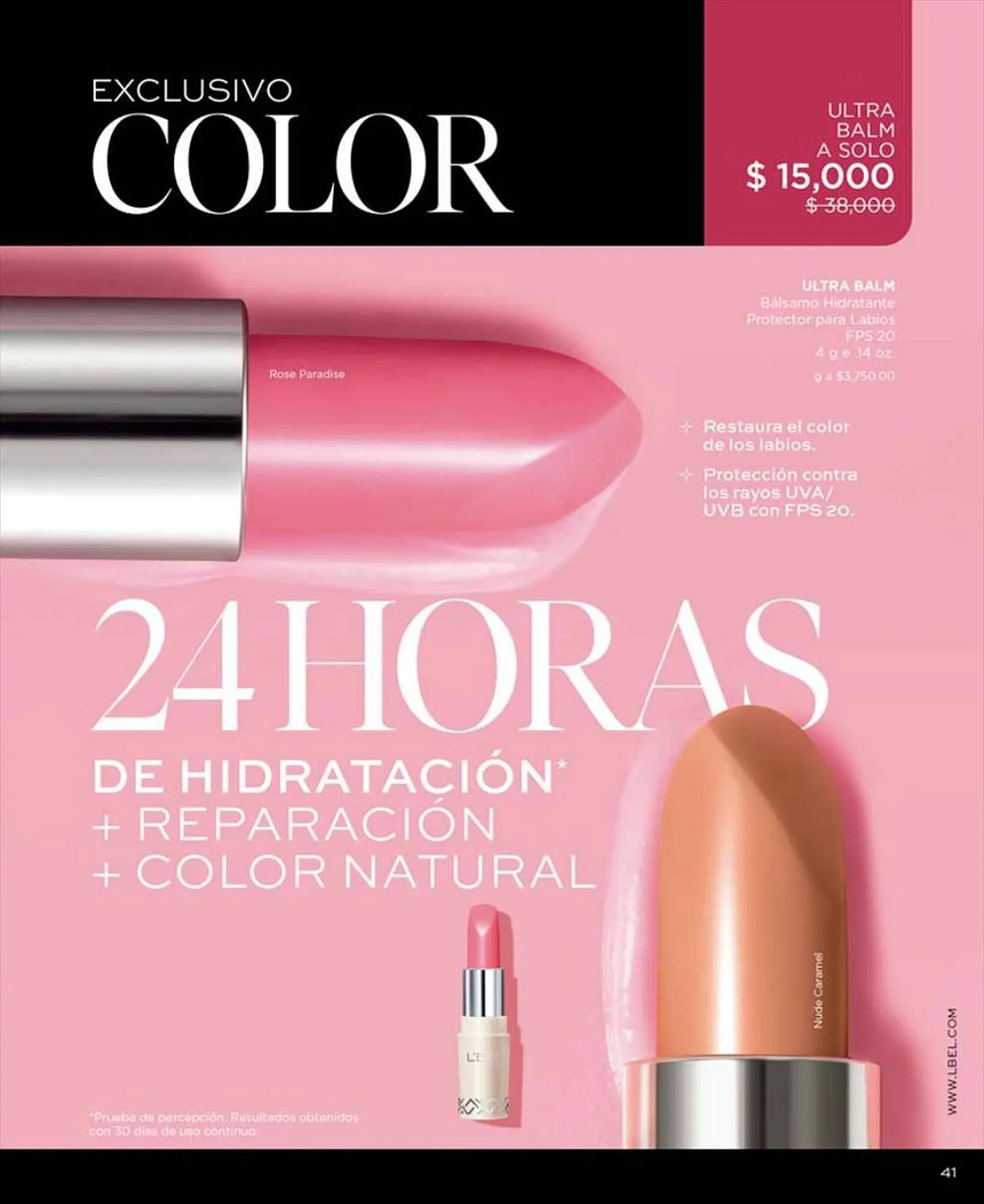 Catalogo de Catálogo L'bel 15 de septiembre al 10 de noviembre 2023 - Pag 41