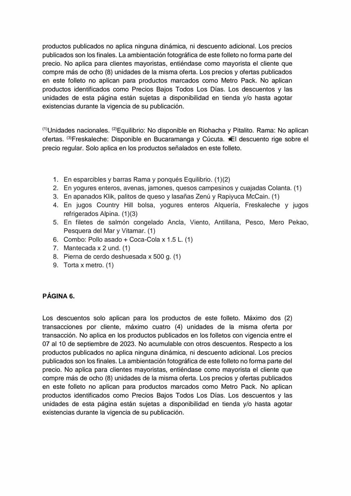 Catalogo de Catálogo Metro 7 de septiembre al 10 de septiembre 2023 - Pag 13