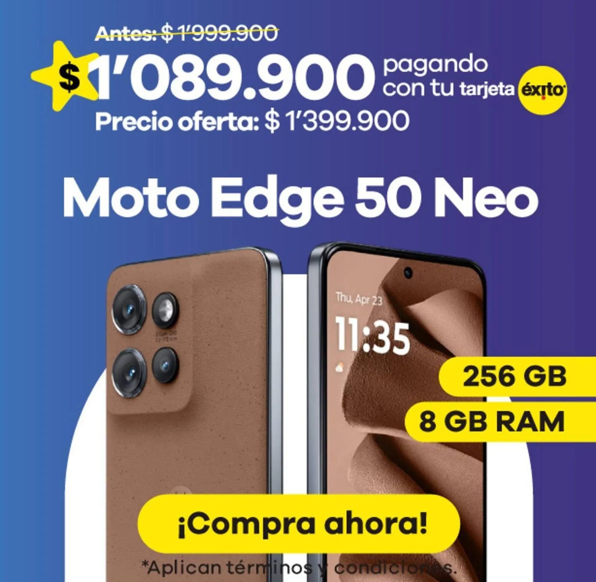 Catalogo de Catálogo Éxito 31 de marzo al 15 de abril 2025 - Pag 1