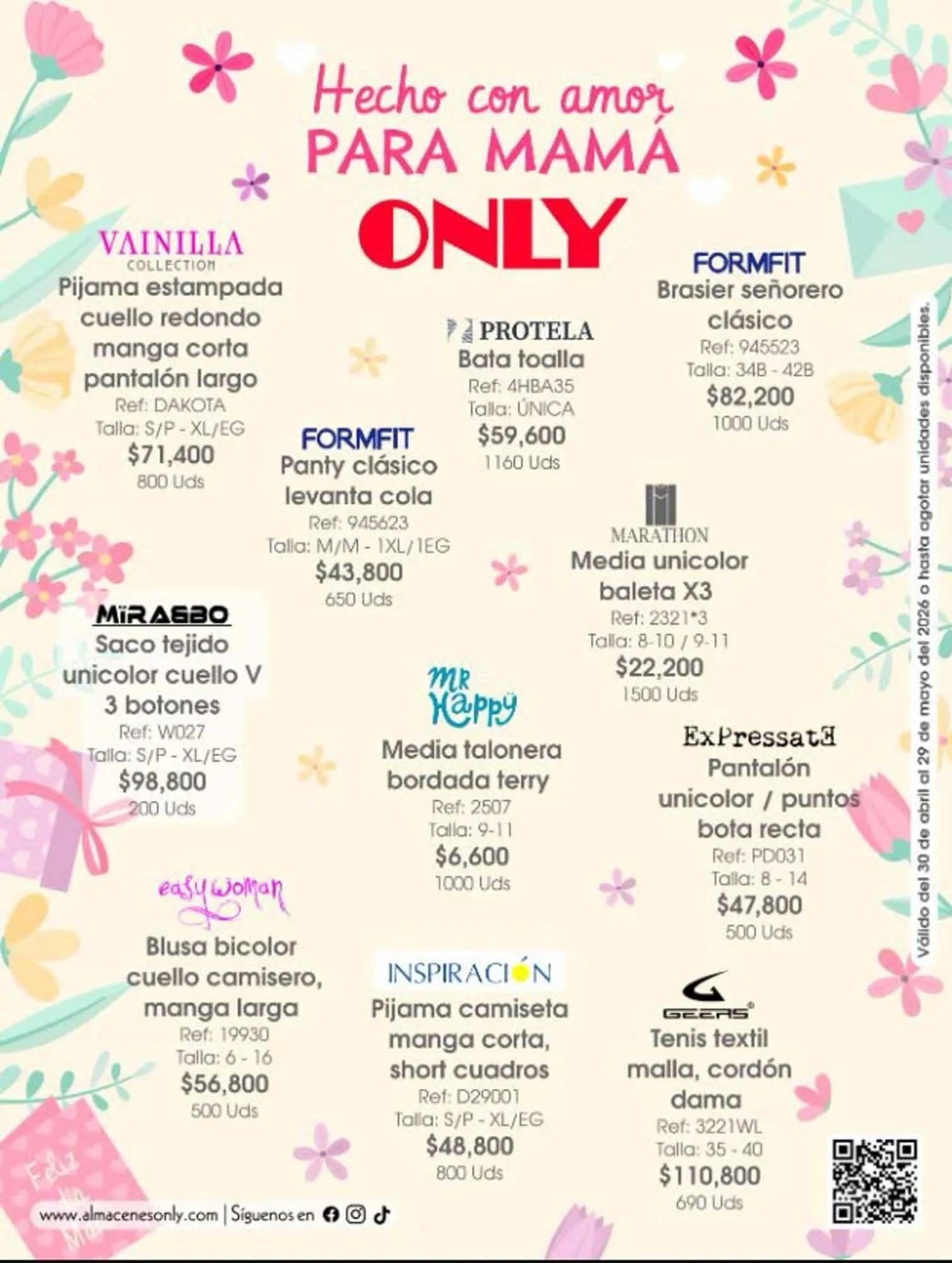Catalogo de Catálogo Almacenes Only 30 de abril al 29 de mayo 2026 - Pag 1