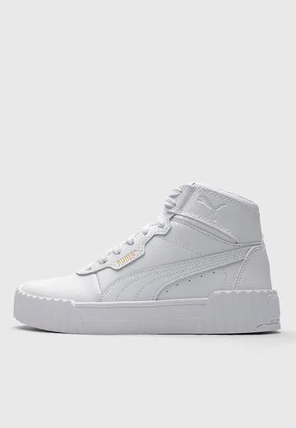 Tenis PUMA Carina 3.0 Mid Blanco