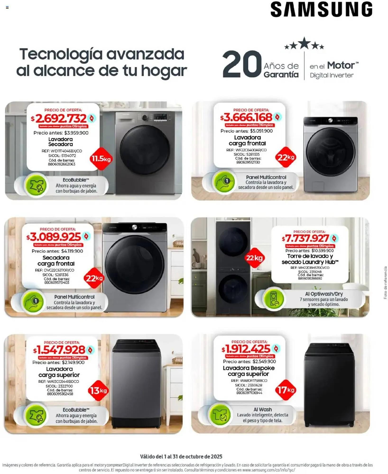 Catalogo de Catálogo Olímpica 15 de octubre al 31 de octubre 2025 - Pag 6