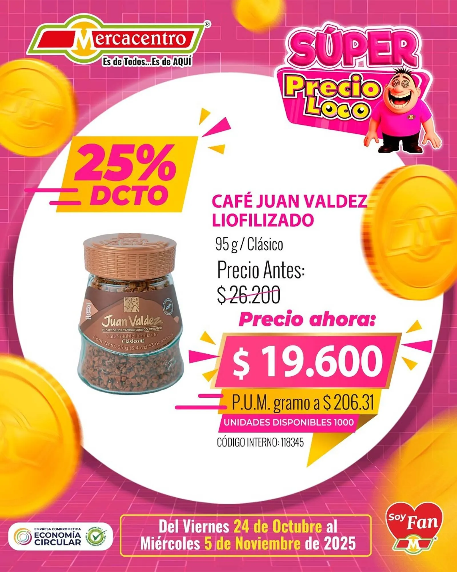 Catalogo de Catálogo MercaCentro 24 de octubre al 5 de noviembre 2025 - Pag 3