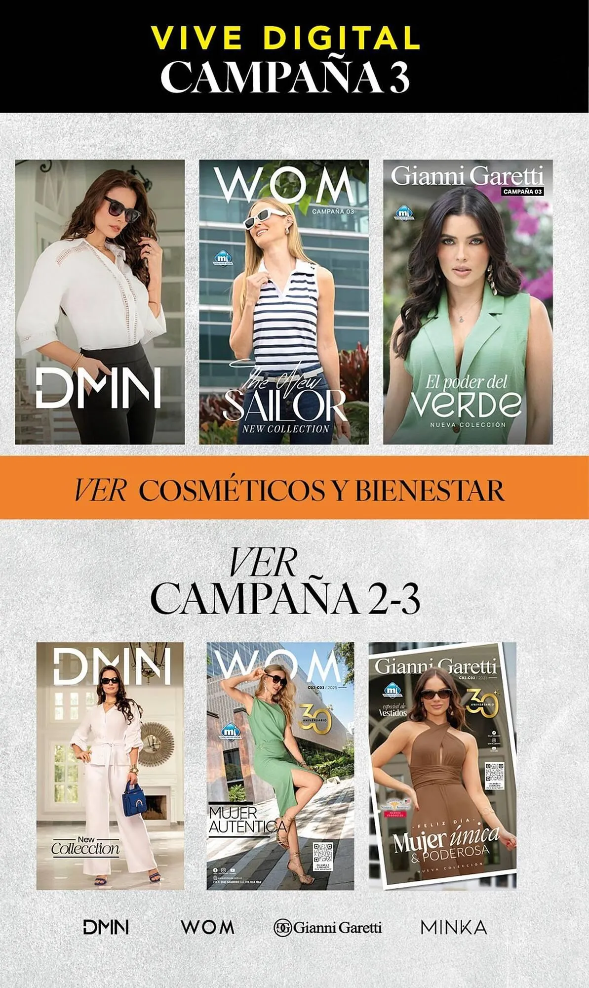 Catalogo de Catálogo Moda Internacional 25 de marzo al 30 de abril 2025 - Pag 1