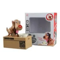 Alcancia Electronica Perro Roba Monedas Juguete...