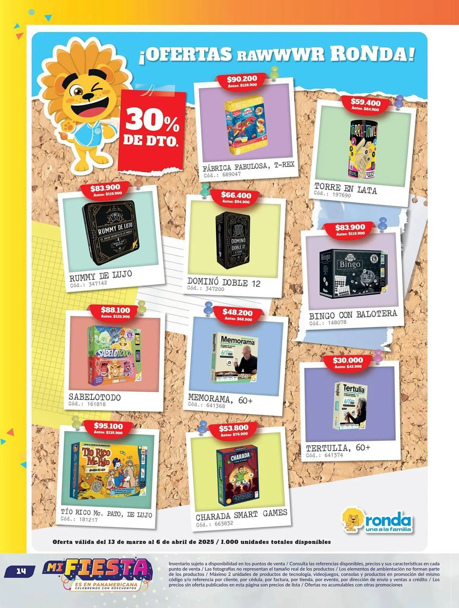 Catalogo de Catálogo Panamericana 20 de marzo al 5 de abril 2025 - Pag 14