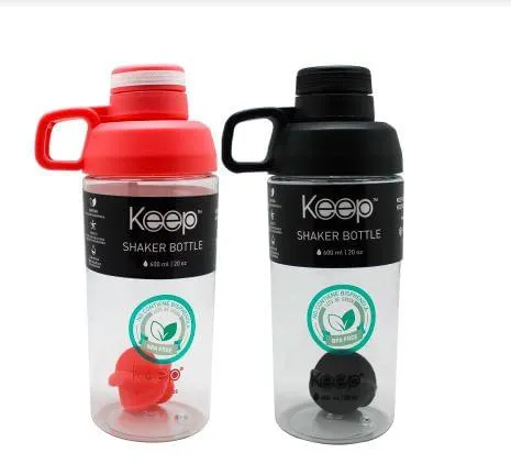 Botella Shaker Keep 600 Ml Surtido