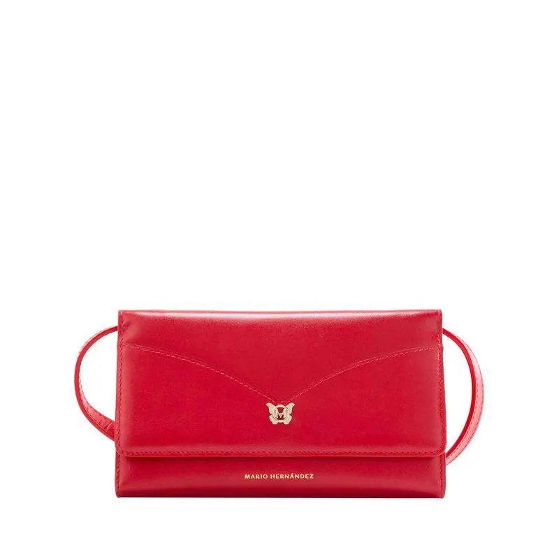 Billetera frida rojo cayena Alas Nova