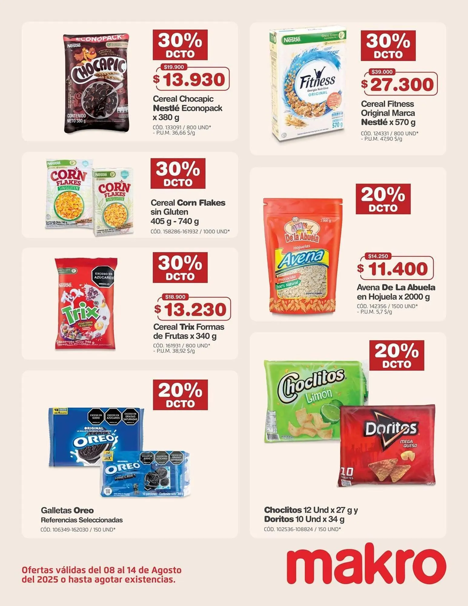 Catalogo de Catálogo Makro 8 de agosto al 14 de agosto 2025 - Pag 9
