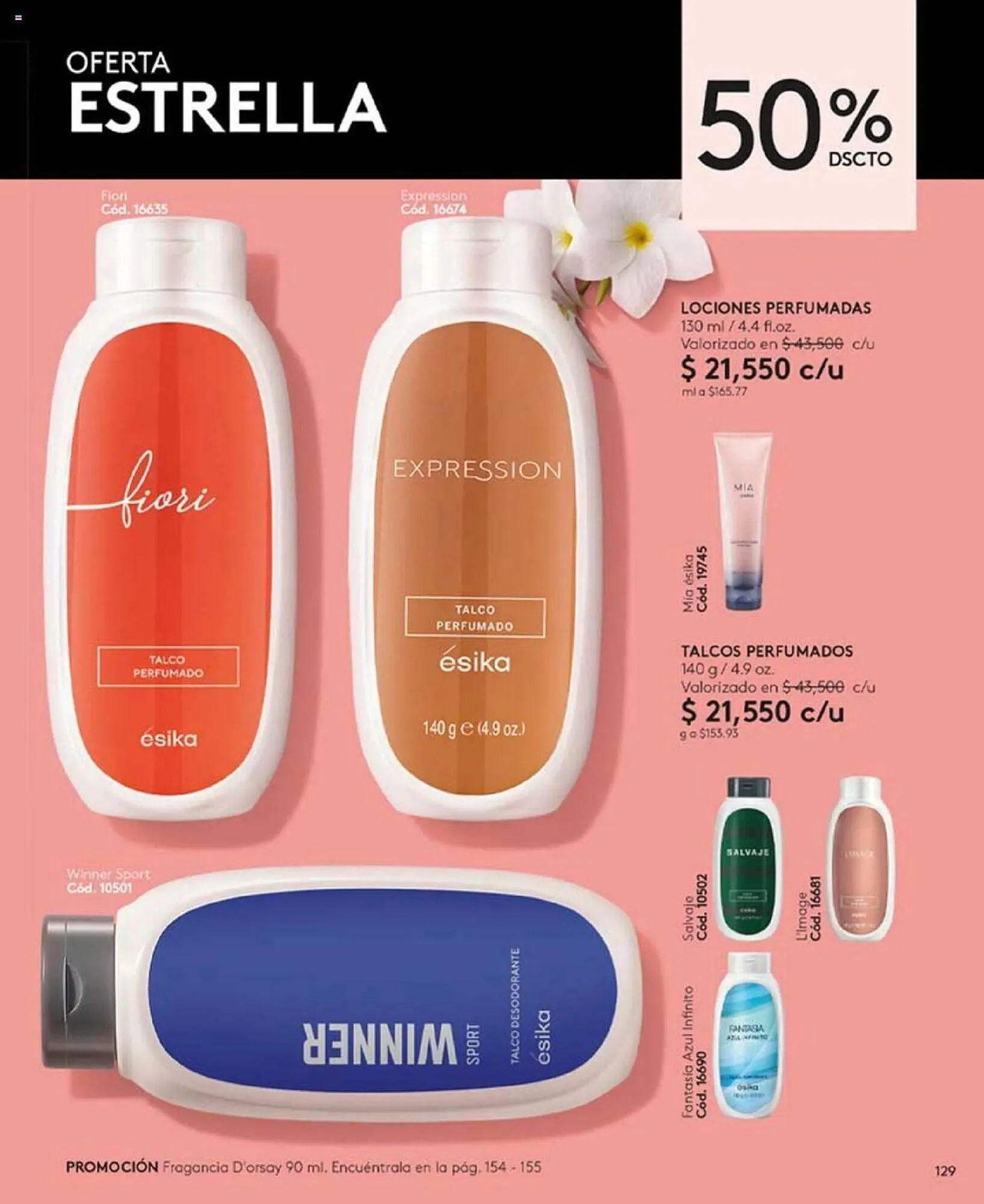 Catalogo de Catálogo Ésika 1 de enero al 31 de enero 2024 - Pag 129