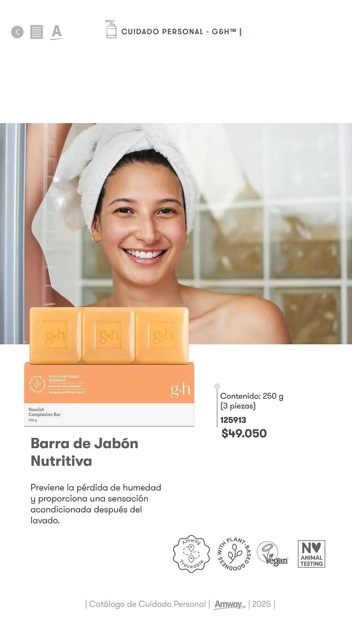 Catalogo de Catálogo Amway 8 de abril al 30 de abril 2025 - Pag 23