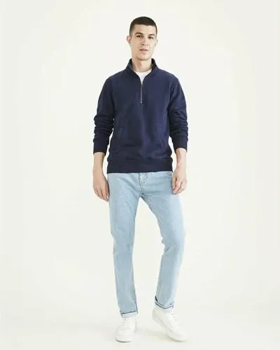 Sudaderas Dockers Deporte Half Zip,Regular Fit Hombre Azules | GEKQP9054