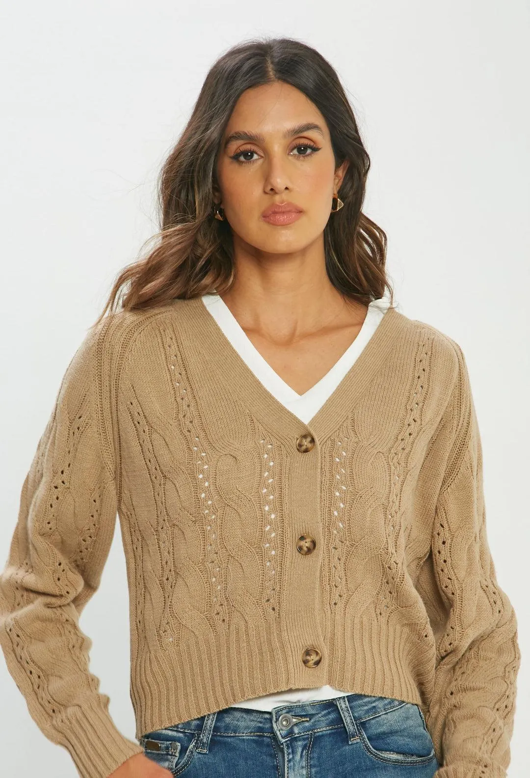 Cárdigan Tejido Mujer - SALE