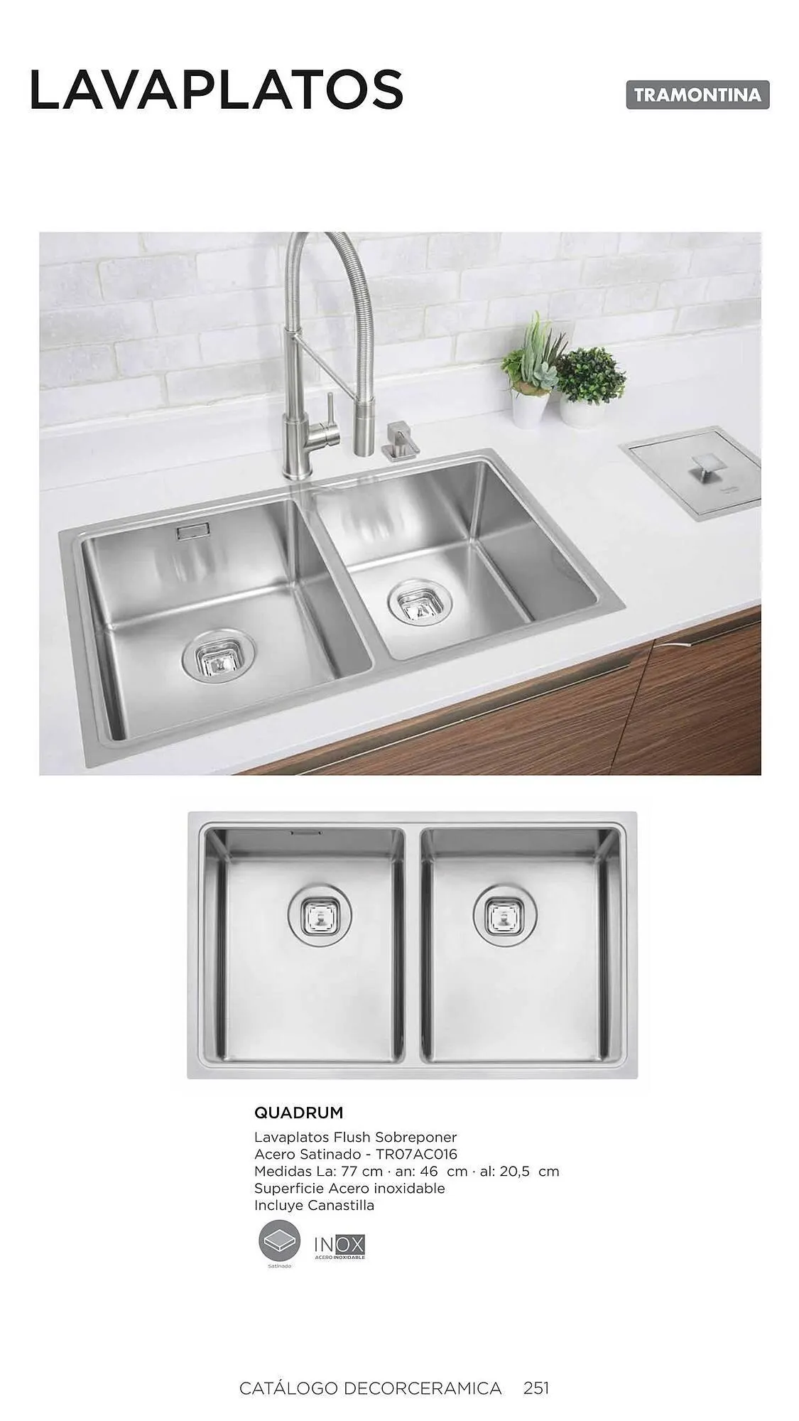 Catalogo de Catálogo Decorceramica 6 de noviembre al 6 de mayo 2025 - Pag 251