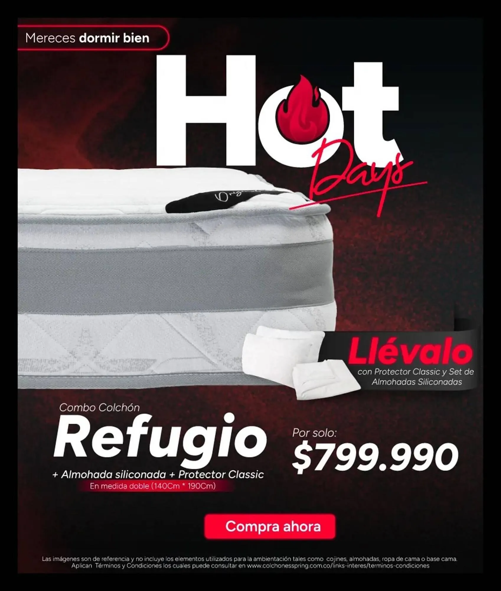 Catalogo de Catálogo Colchones Spring 17 de marzo al 31 de marzo 2026 - Pag 1