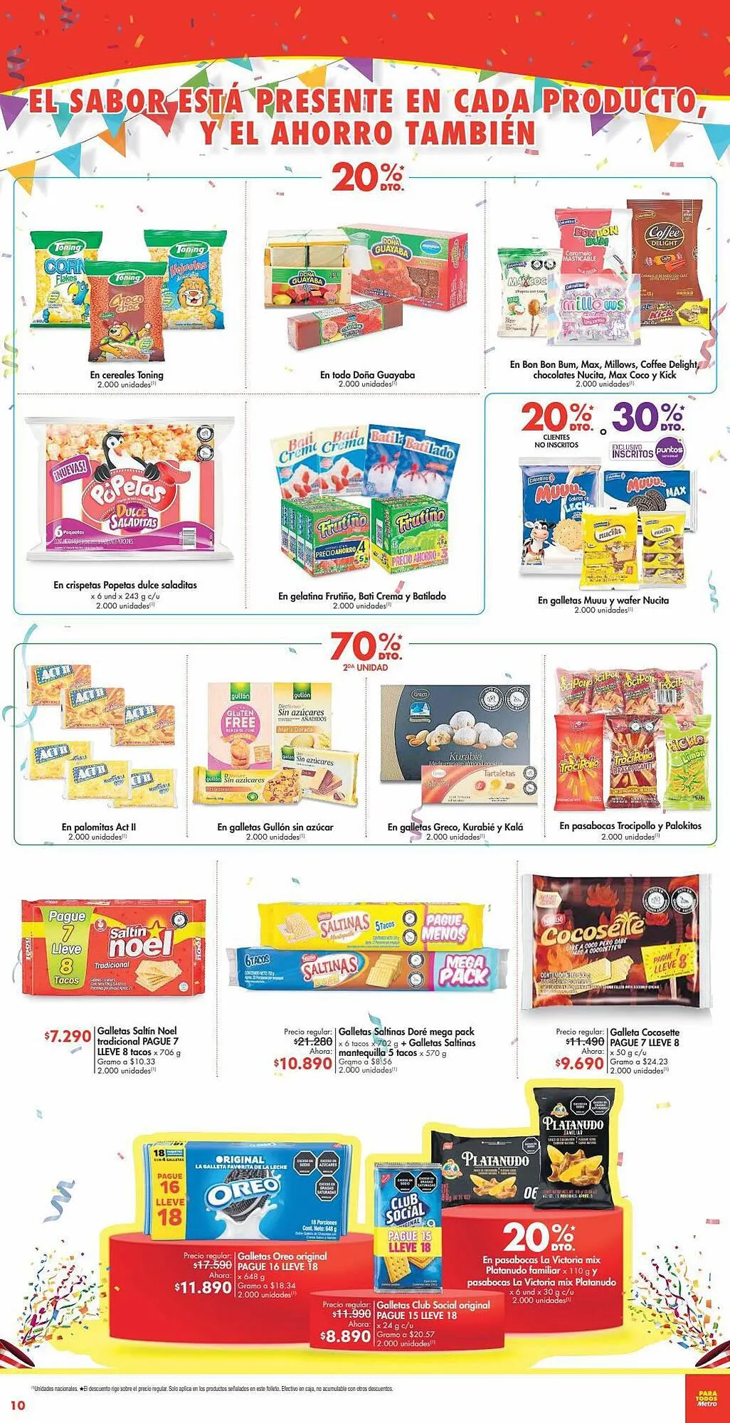 Catalogo de Catálogo Metro 14 de septiembre al 2 de octubre 2023 - Pag 10