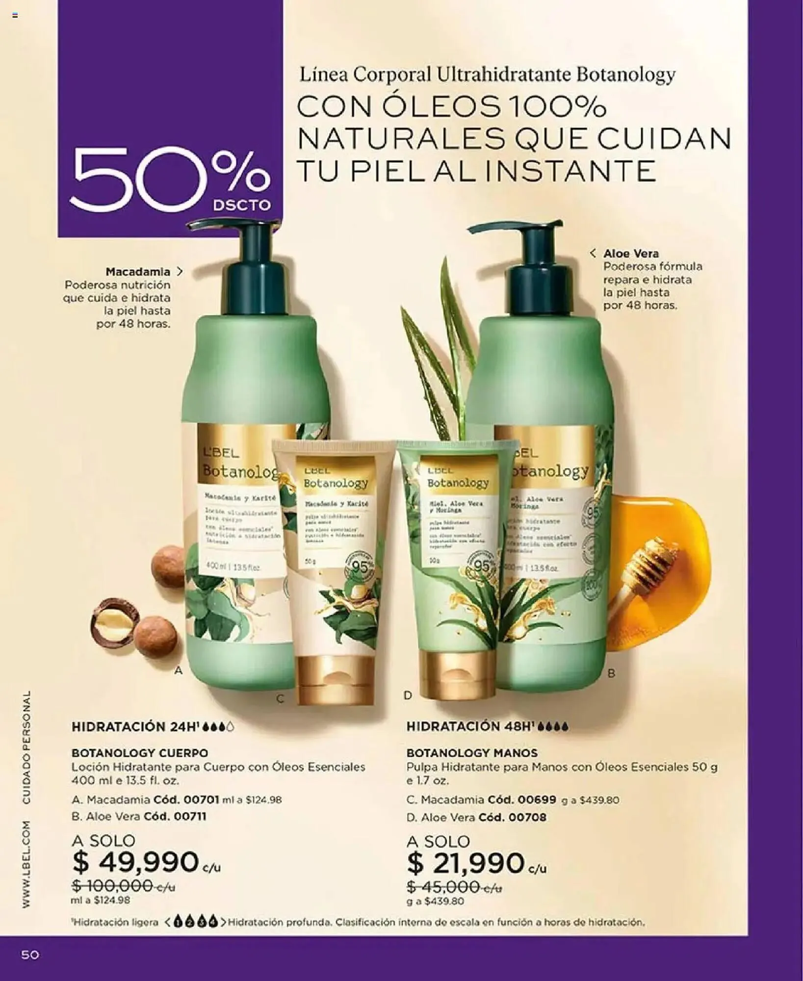 Catalogo de Catálogo L'bel 21 de abril al 30 de junio 2025 - Pag 50