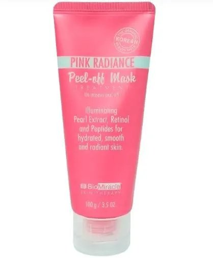 Mascarilla Biomiracle Peel Off Pink Radiance 100g