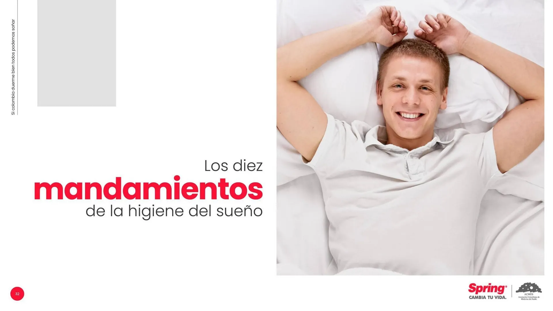 Catalogo de Catálogo Colchones Spring 3 de septiembre al 30 de septiembre 2025 - Pag 32