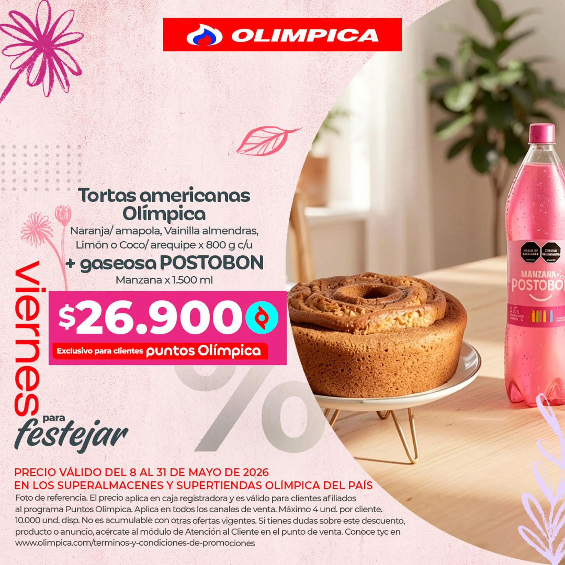 Catalogo de Catálogo Olímpica 9 de mayo al 31 de mayo 2026 - Pag 1