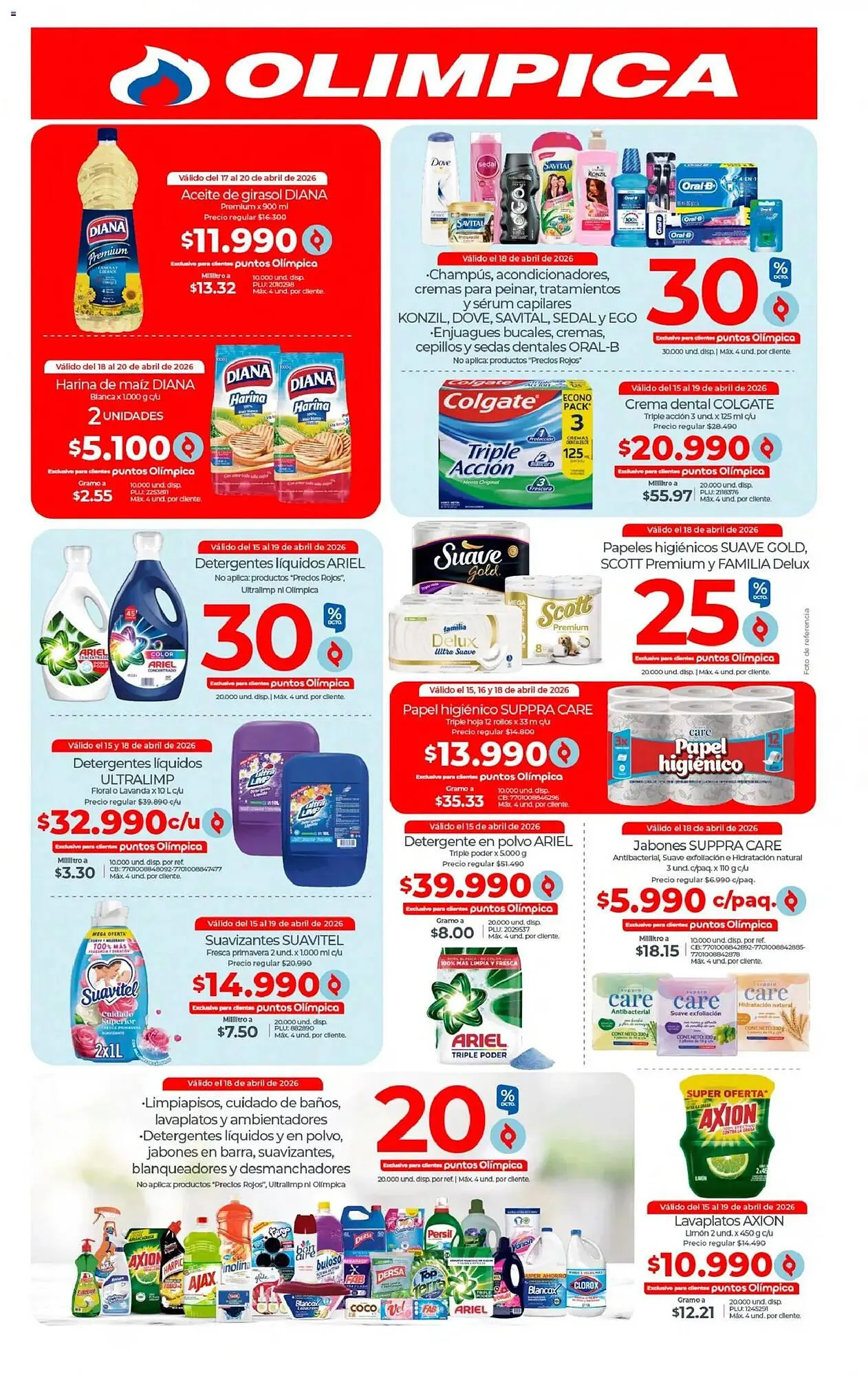 Catalogo de Catálogo Olímpica 15 de abril al 20 de abril 2026 - Pag 3