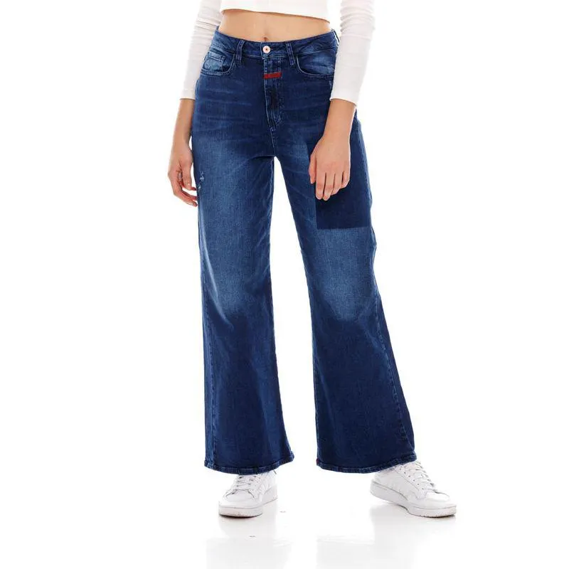 Jean Rigido Para Mujer Amelie Girbaud