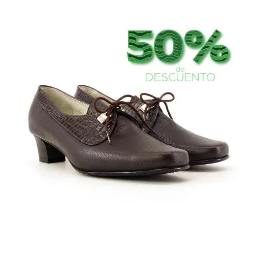 Amarrar FA11-2 Tacón 3.5 Café