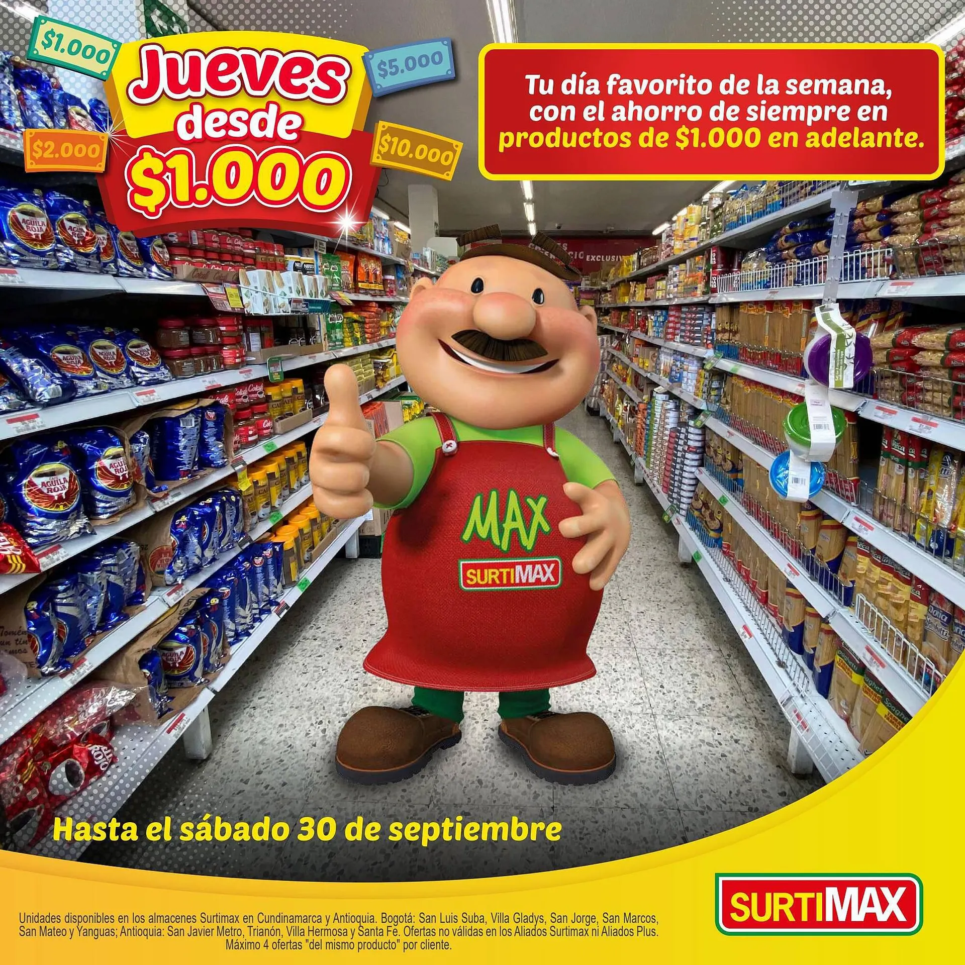 Catalogo de Catálogo Surtimax 7 de septiembre al 30 de septiembre 2023 - Pag 1