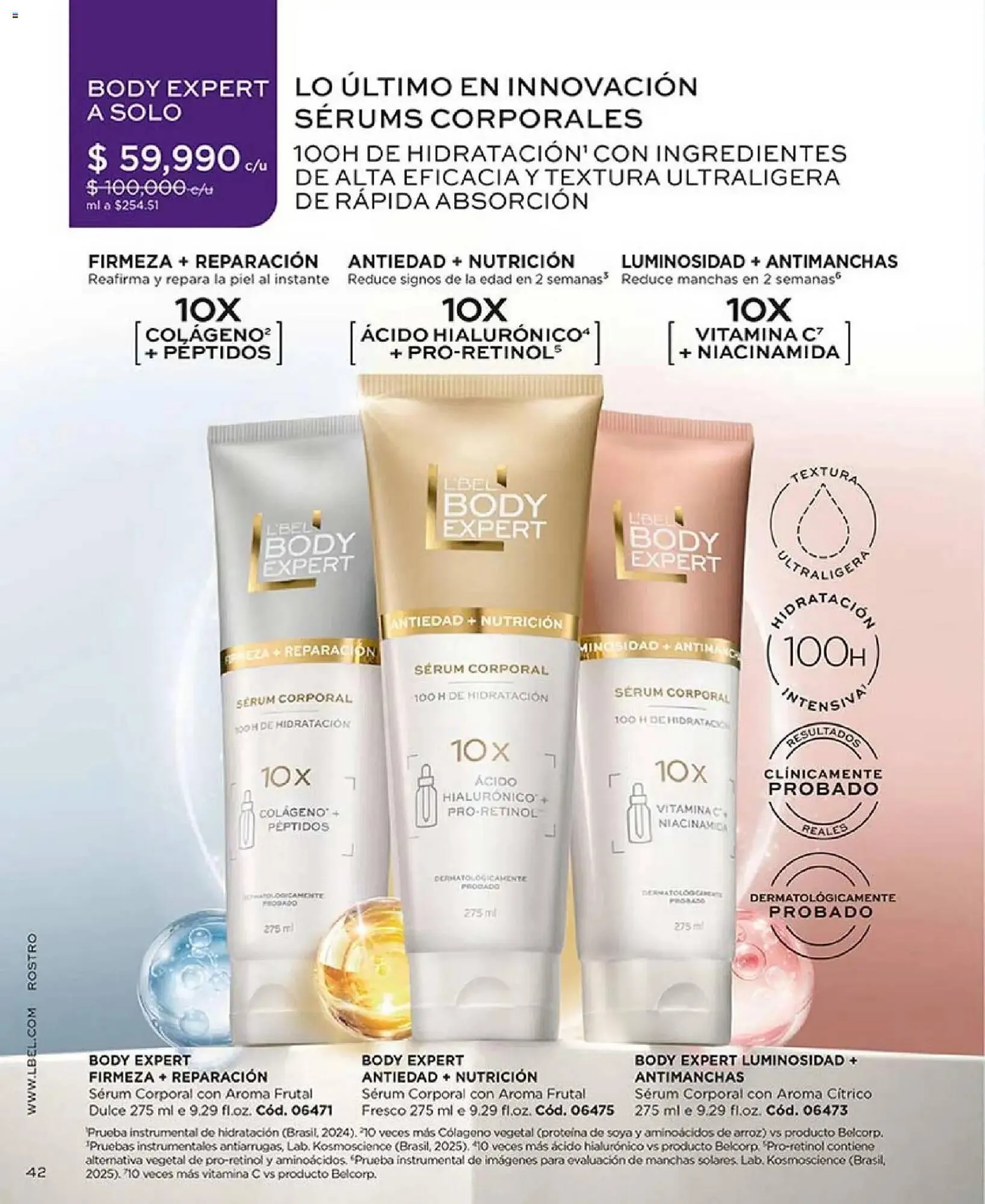 Catalogo de Catálogo L'bel 6 de enero al 15 de febrero 2026 - Pag 42