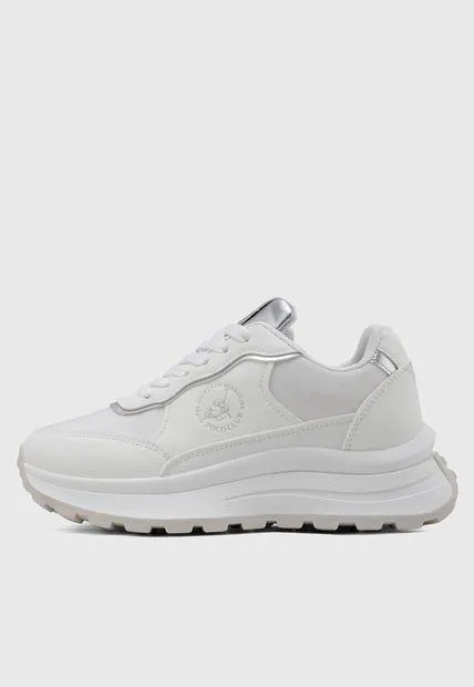 Tenis Lifestyle Blanco-Plateado Royal County of Berkshire Polo Club