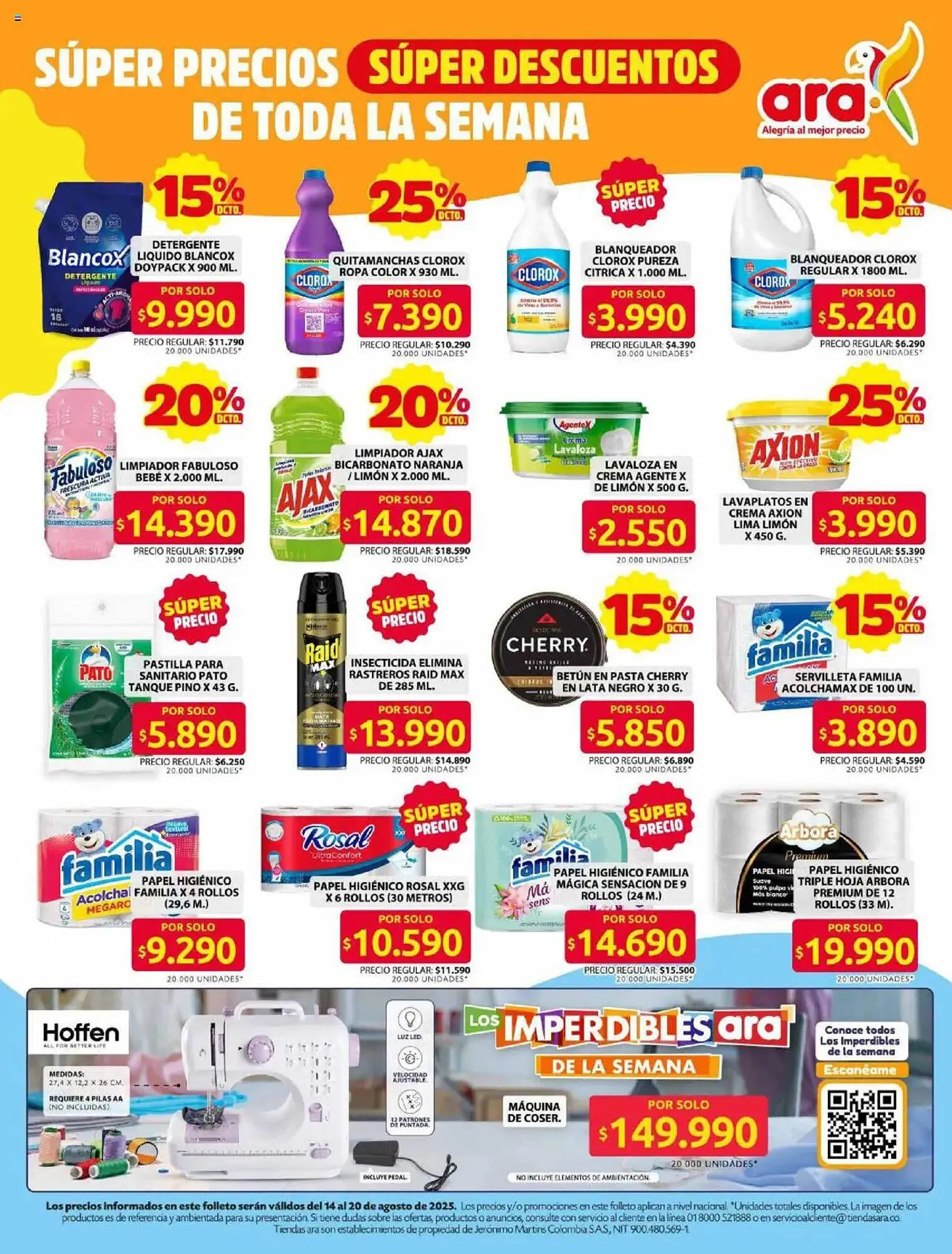 Catalogo de Catálogo Ara 14 de agosto al 22 de agosto 2025 - Pag 10