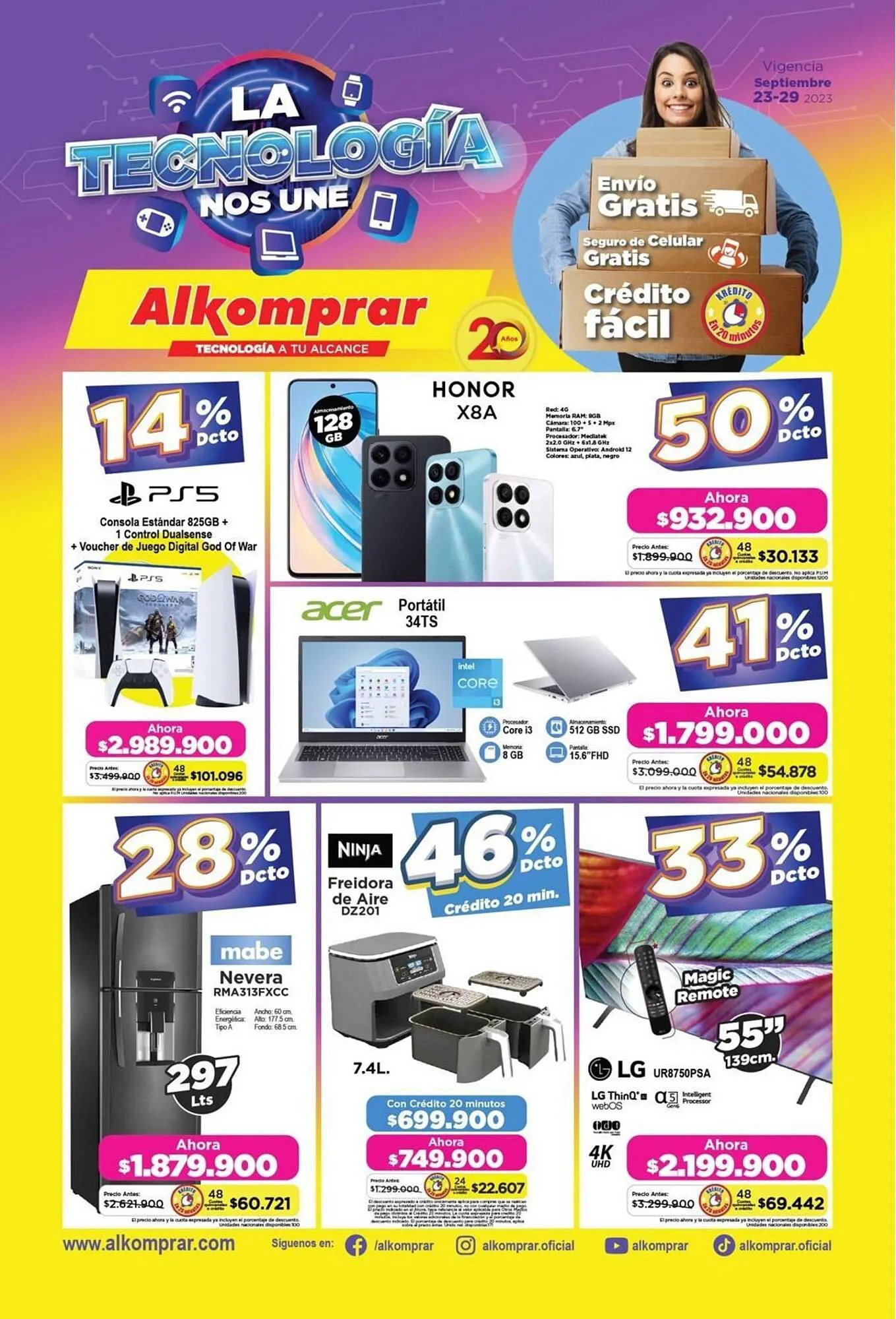 Catalogo de Catálogo Alkomprar 25 de septiembre al 29 de septiembre 2023 - Pag 1