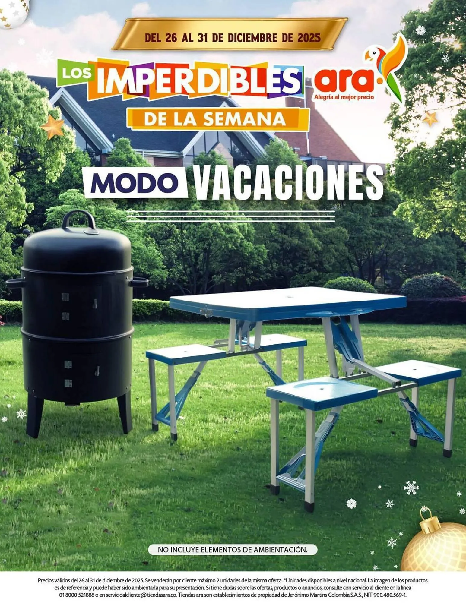 Catalogo de Catálogo Ara 26 de diciembre al 31 de diciembre 2025 - Pag 1