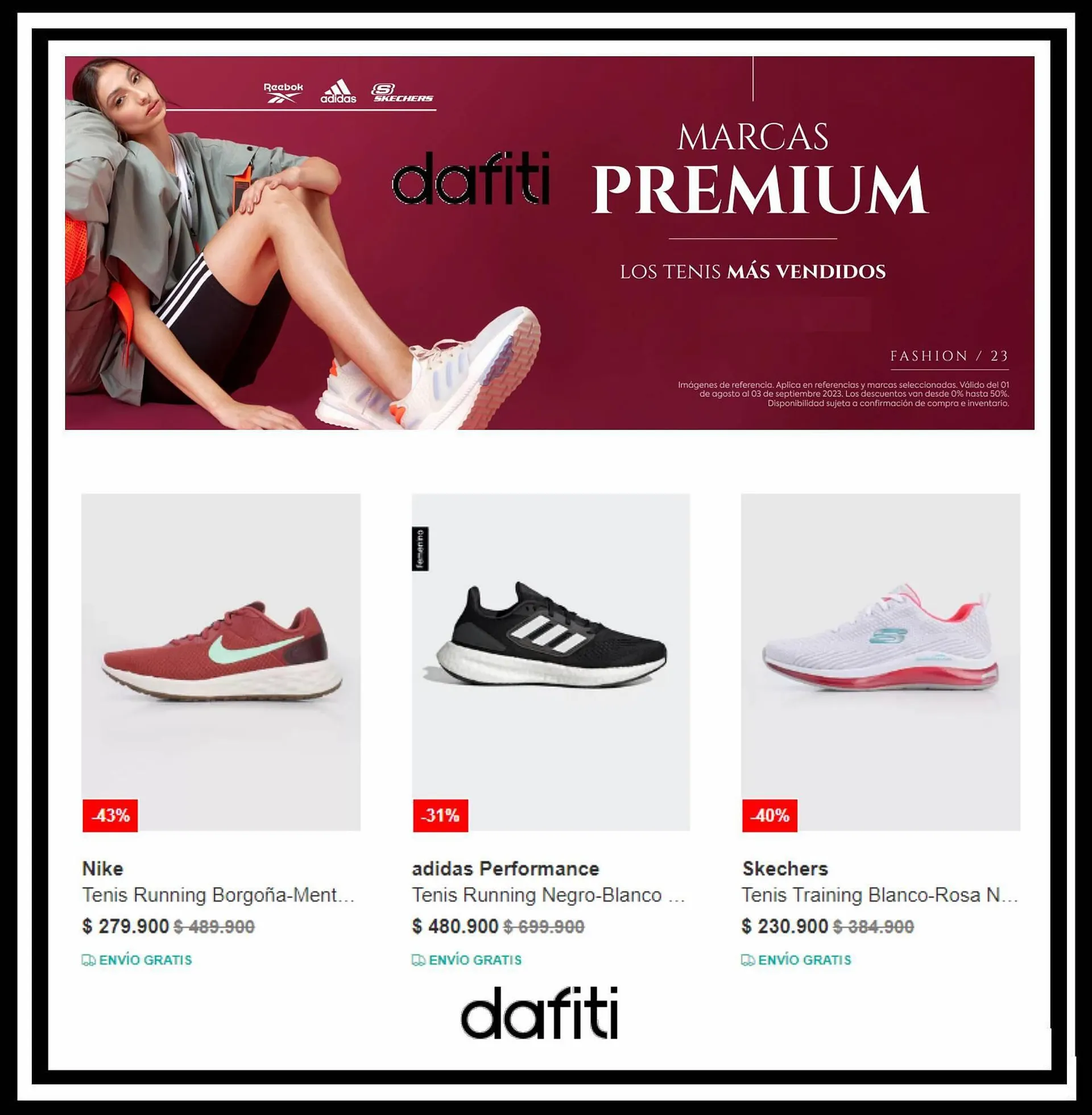 Catalogo de Catálogo Dafiti 3 de agosto al 3 de septiembre 2023 - Pag 1