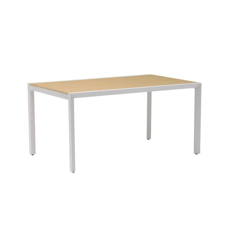 Mesa Auxiliar Santorini Natural/Blanco