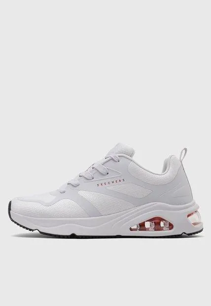 Tenis Lifestyle Blanco-Gris-Naranja SKECHERS Uno Tres Air - Modern Affair