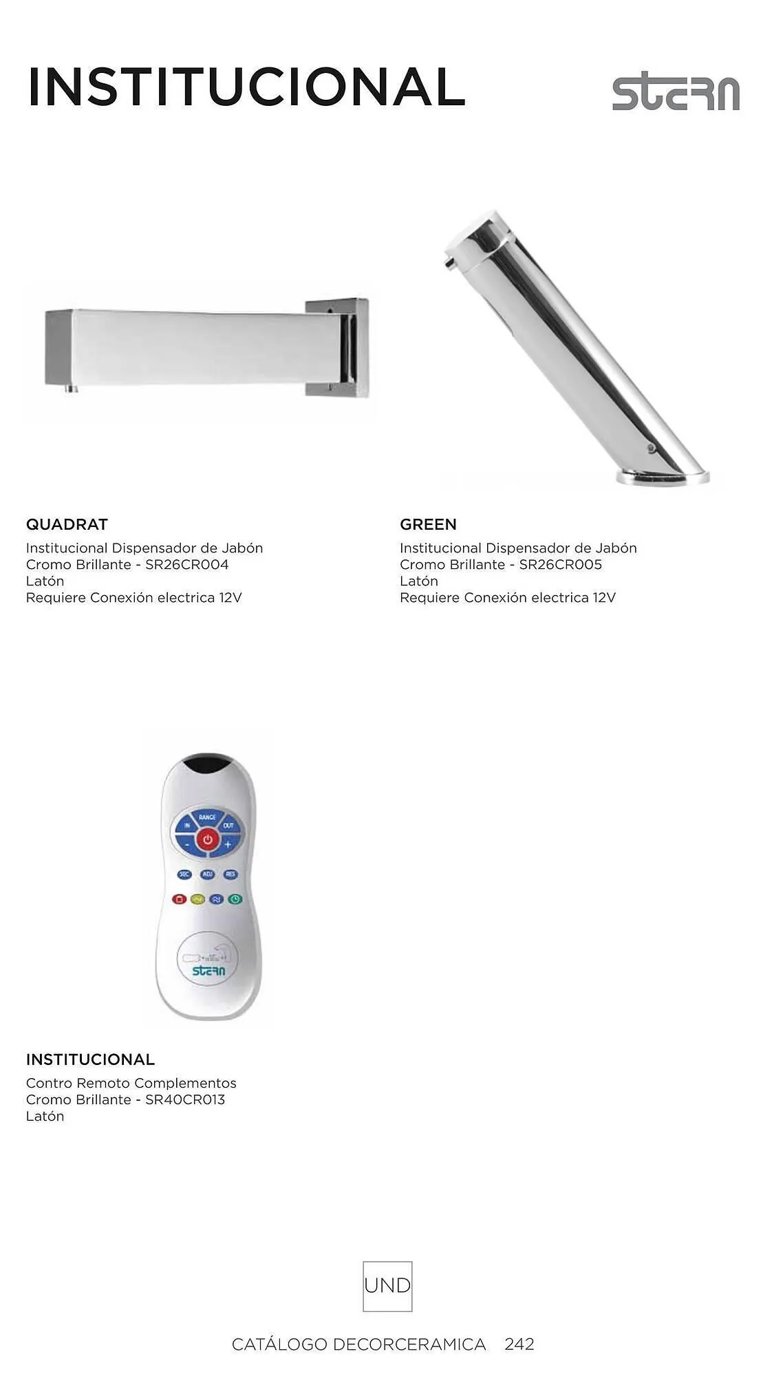 Catalogo de Catálogo Decorceramica 6 de noviembre al 6 de mayo 2025 - Pag 242