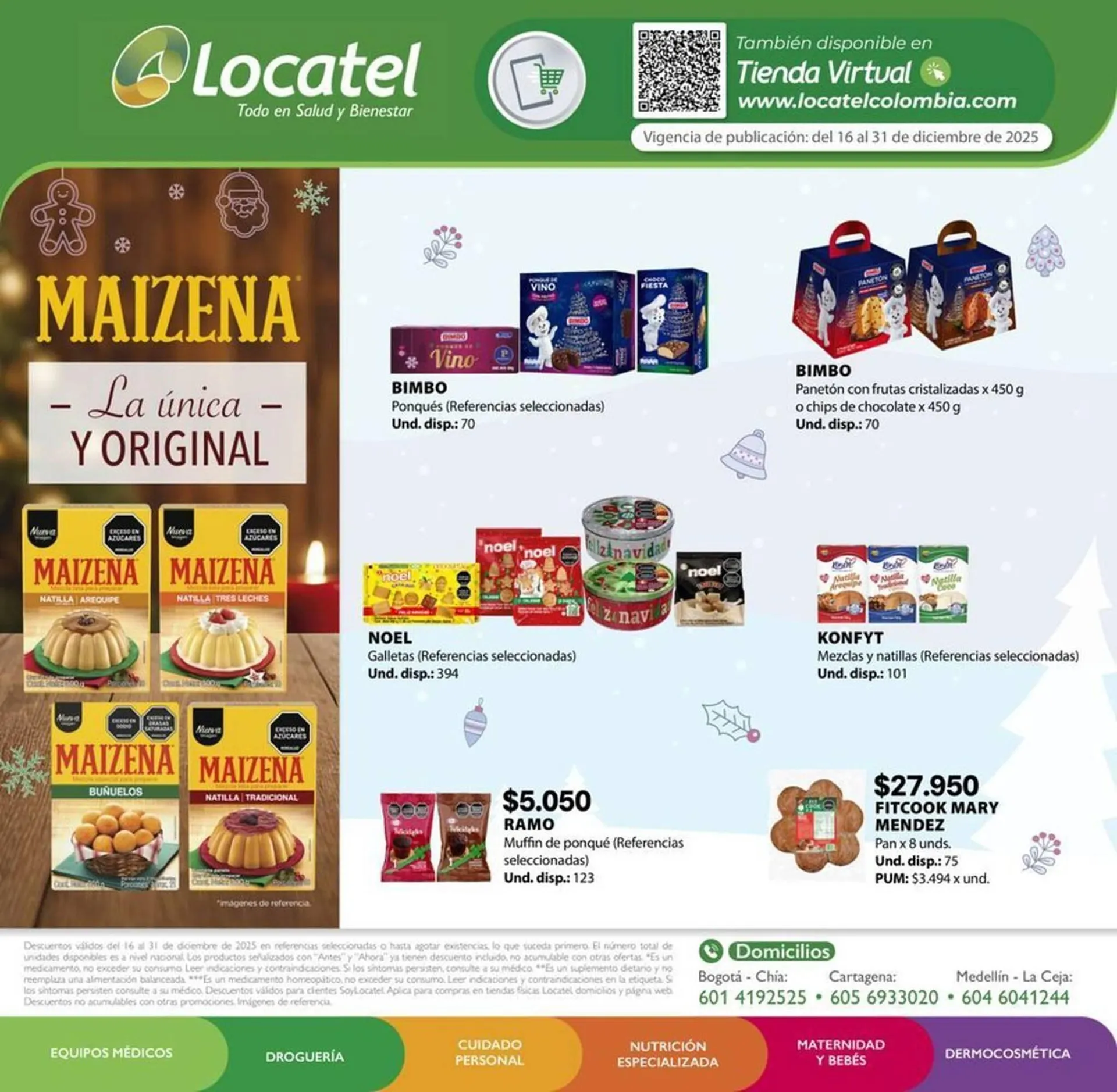 Catalogo de Catálogo Locatel 16 de diciembre al 31 de diciembre 2025 - Pag 1