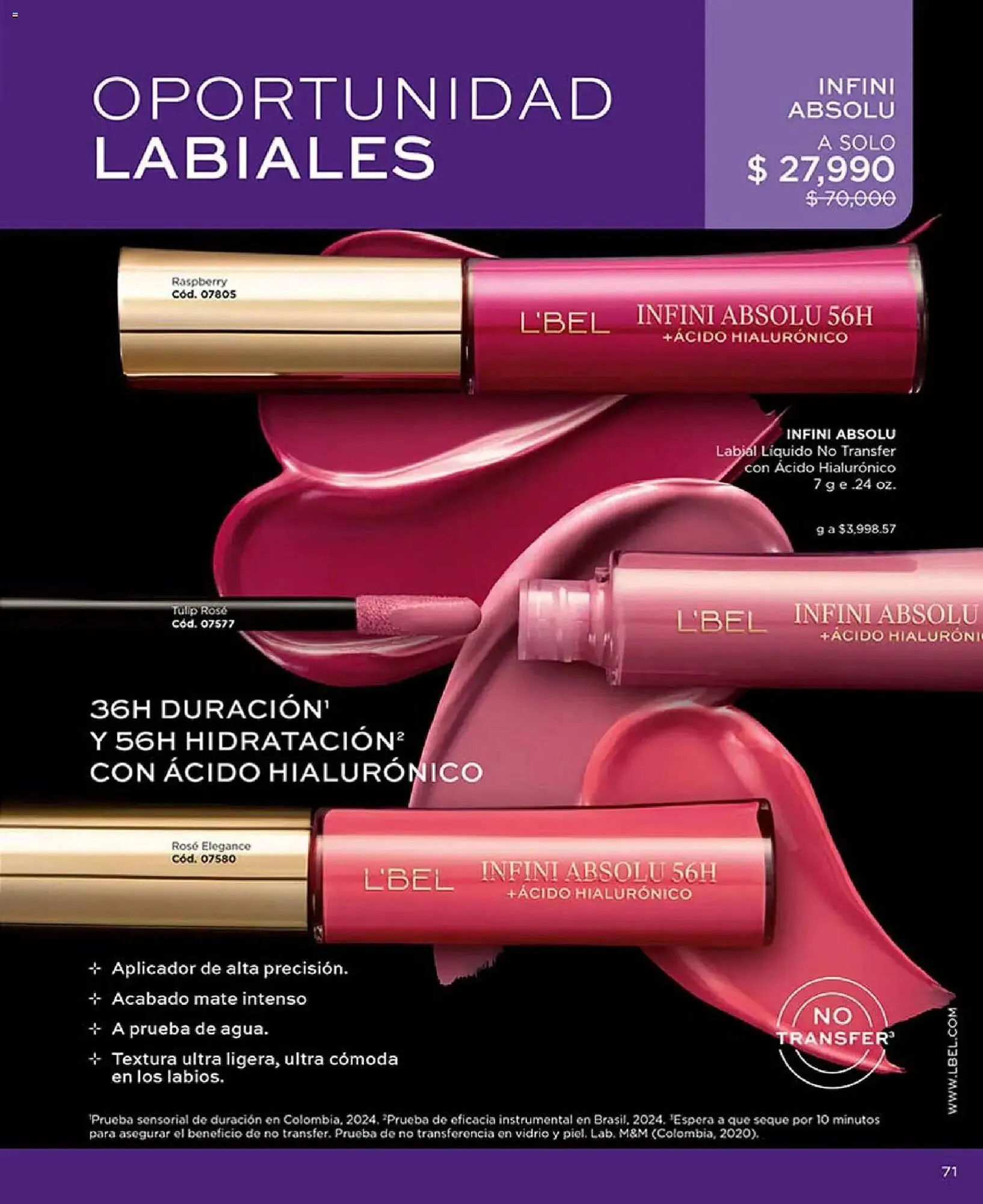 Catalogo de Catálogo L'bel 1 de marzo al 1 de abril 2026 - Pag 71