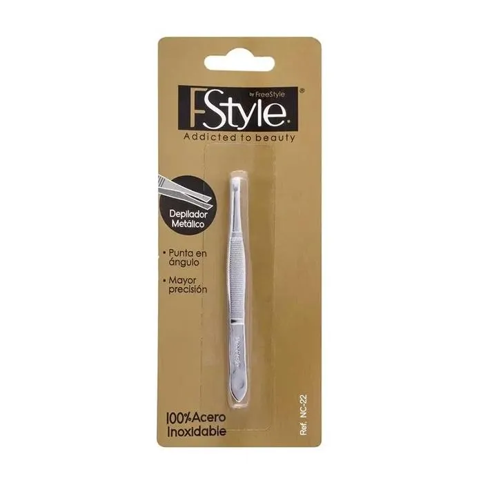 Depilador Metalico Cejas Freestyle NC-22 x unidad