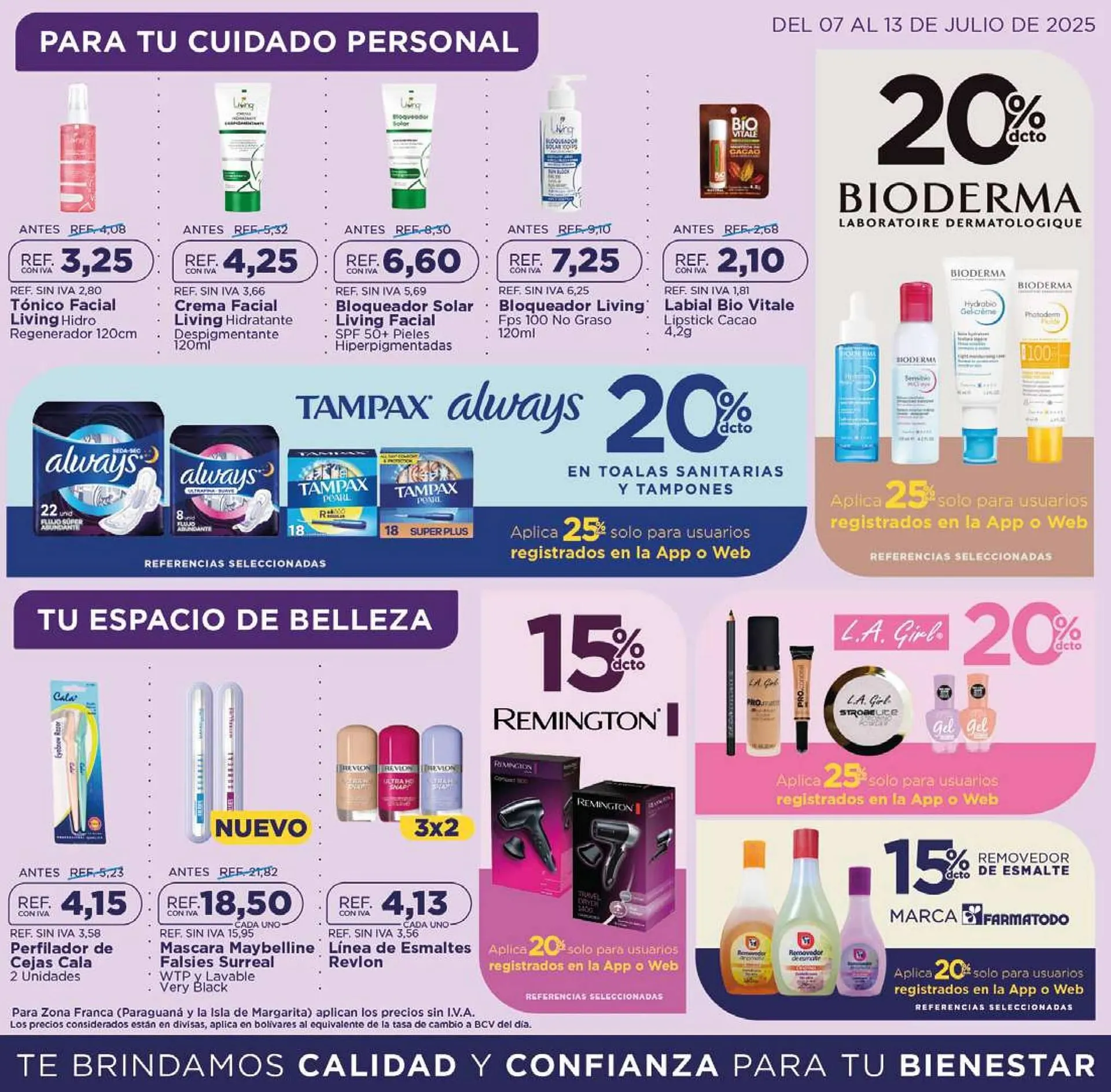 Catalogo de Catálogo FarmaTodo 7 de julio al 13 de julio 2025 - Pag 3