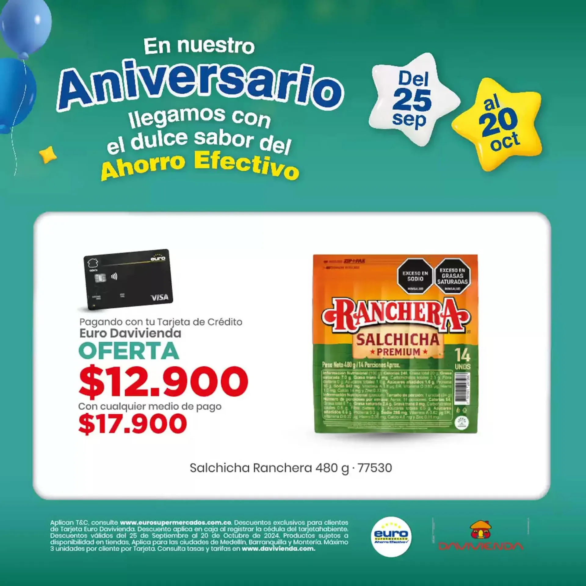 Catalogo de Catálogo Euro Supermercados 14 de octubre al 28 de octubre 2024 - Pag 6