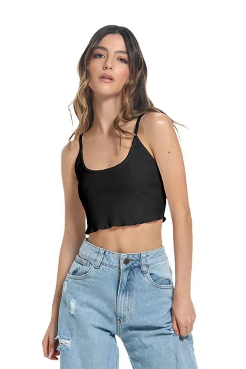 Top Negro para mujer Orion